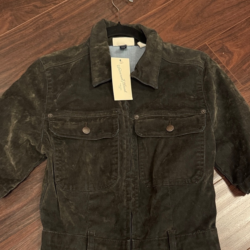 Universal Thread Dark Olive Jumpsuit - Picture 4 of 4